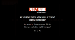 Desktop Screenshot of perlamente.com